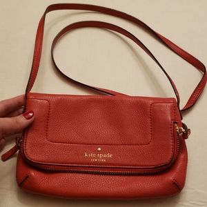 Gorgeous Red 💋 Leather Kate Spade Crossbody Bag